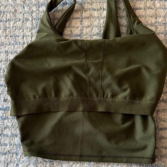 Old Navy Active Powersoft Sports Bra - Olive - Picture 4 of 4